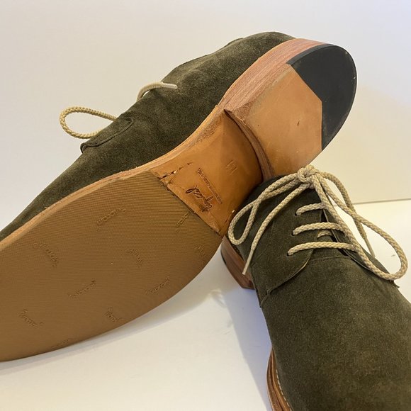Green Suede Shoes by Esquivel - Picture 12 of 14